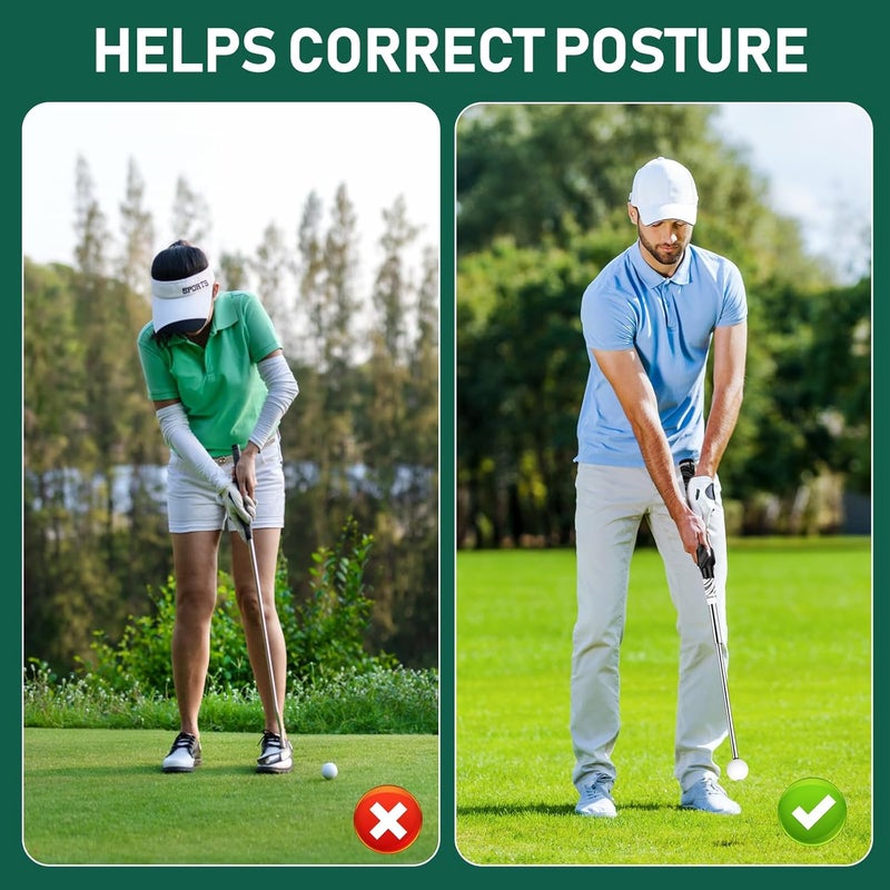 KALAUTO Golf Grip Swing Training Aid - Retractable Click Club Trainer Indoor Practice Warm Up Stick Flexible Telescopic Short Club Tempo Sound Release Trainer Devices - Image 5